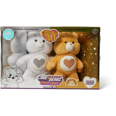 Care Bears Unlock the Magic Crystal Twin Pack Limited Edition Tenderheart Bear