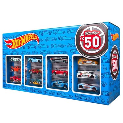 Hot Wheels 50 Vehicles Pack Assorted 