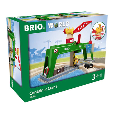 Brio World Container Crane 6pc 33996