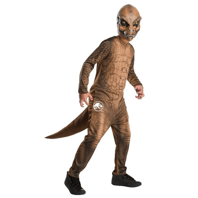 Jurassic World Camp Cretaceous T-Rex Classic Child Costume Size 6-8 years old