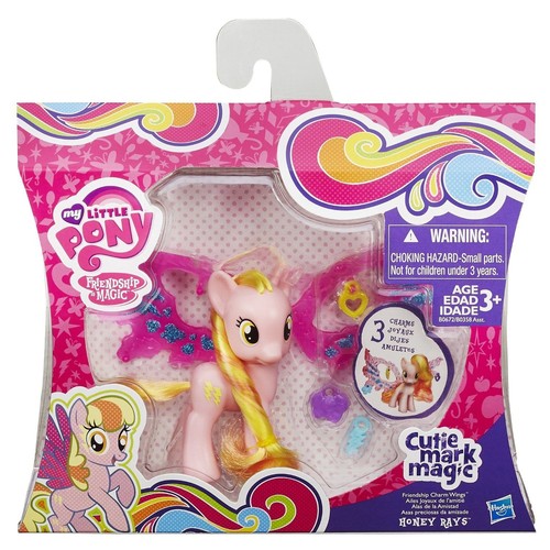 My Little Pony Cutie Mark Magic Friendship Charm Wings Honey Rays Figure