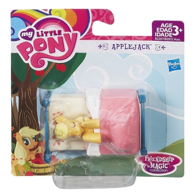 My Little Pony Friendship is Magic Collection Sleeping Applejack Figure 