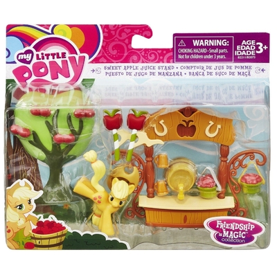 My Little Pony Friendship is Magic Collection Sweet Apple Juice Stand AppleJack