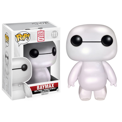 Funko POP Disney Big Hero 6 - 6" Nurse Baymax Vinyl Figure 6inch (Metallic)