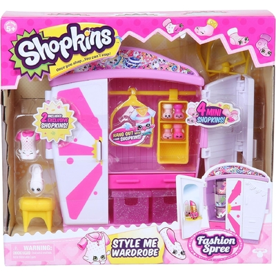 Shopkins Fashion Style Me Wardrobe Playset 