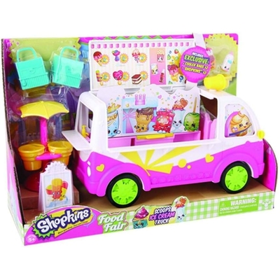 Shopkins Food Fair Scoops Ice Cream Truck