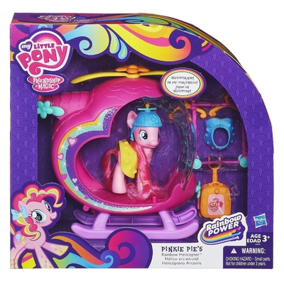 My Little Pony Pinkie Pies Rainbow Helicopter Playset