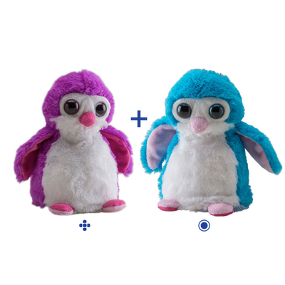 Wild Republic Switch A Rooz Plush - Penguin Chilli and Willie 