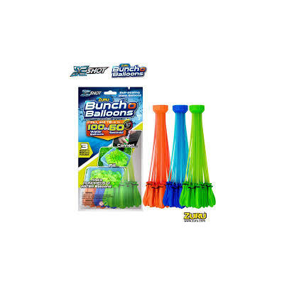 ZURU Bunch O Balloons 3 Pack Foil = total 100 water balloons
