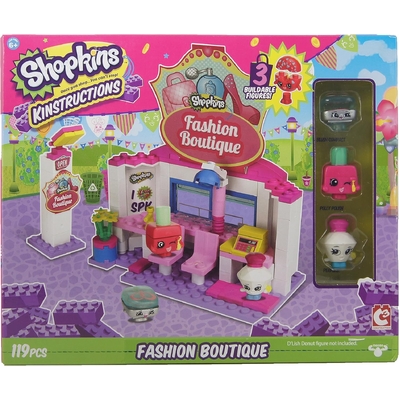 Shopkins Kinstruction Fashion Boutique - Polly Polish 119pc