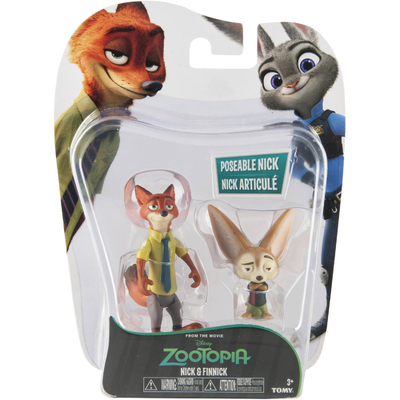Disney Zootopia 2 Pack - Nick & Finnick