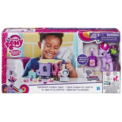 My Little Pony Explore Equestria Friendship Express Train with Twilight Sparkle