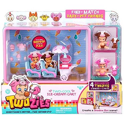Twozies S1 Towgether Playset Two Cool Ice Cream Cart