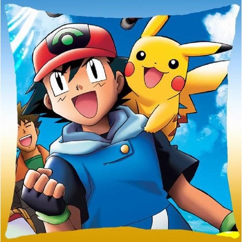 Pokemon Pikachu & Ash Pillow Case 40 x 40 cm 