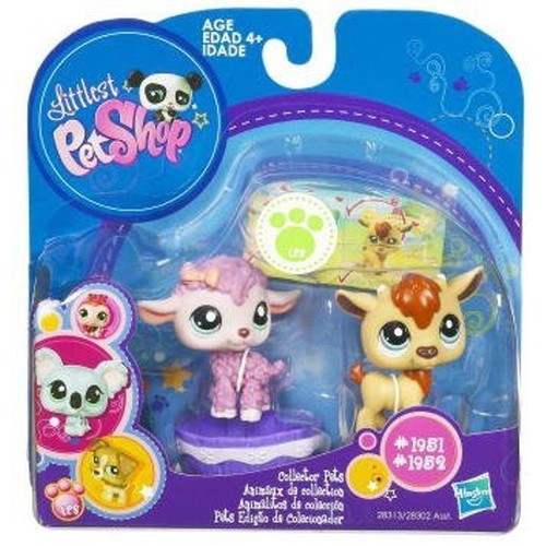LPS Littlest Pet Shop Collector Pets  Goat and Lamb #1951 & #1952